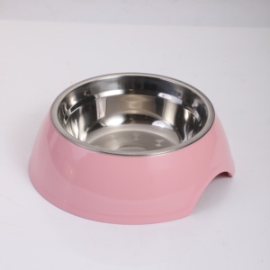 High Quality Dog Food Bowl Non Slip Ceramic Heavy Ceramic Bowl with Paw <b>Print</b> Design for Puppy Cat - Product Image 2