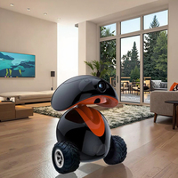 Moniteur pour animaux de compagnie certifié chien intelligent jouet de luxe dessin animé réaliste automatique Vision nocturne Robot fonction écologique en plastique métal
