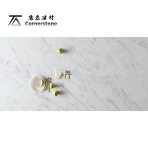 Sıcak satış olmayan gözenekli Calacatta altın kuvars levha leke ve çizilmeye dayanıklı - Product Image 1