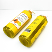 Gel Douche Éclaircissant et Exfoliant Molato Papaye Citron Vitamine C Hydratant Nettoyant en Profondeur Marque Blanche