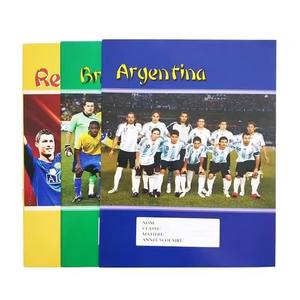 Papeterie populaire Football Star Cover Impression Cahiers d'exercices personnalisés - Product Image 2