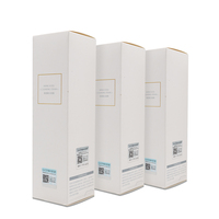Boîtes en papier personnalisables pour crème pour les yeux et blush, imperméables, résistantes à l'humidité, avec laminage mat, emballage recyclable