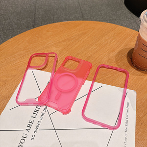 Funda Magnética Mate Esmerilada Antigolpes para Móvil, Compatible con <span class=keywords><strong>iPhone</strong></span> 17 16 15 <span class=keywords><strong>14</strong></span> 13 <span class=keywords><strong>Pro</strong></span> Max, con Carga Inalámbrica - Product Image 2