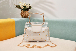 กระเป๋าถือแฟชั่น PVC สำหรับเด็กผู้หญิง ลดราคาจากโรงงาน หลากหลายแบบน่ารักและเก๋ไก๋ - Product Image 6