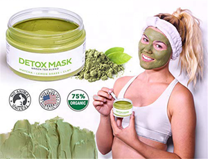 Eigenmarke Schlussverkauf Gesichtsmaske grüne Teebaum-Ton-Maske für Hautpflege gesichtspflege - Product Image 3
