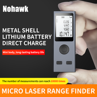 Mini compteur laser de poche intérieur haute précision 30m, télémètre laser numérique avec rétroéclairage LCD