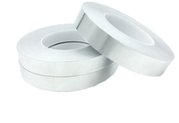Ruban d'aluminium conducteur double face auto-adhésif en aluminium pur isolant thermique en papier d'aluminium résistant aux hautes températures