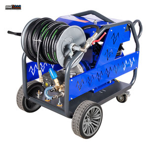 Drague de tuyau électrique 22KW, réservoir 150B 74L haute puissance pour l'élimination <span class=keywords><strong>des</strong></span> obstructions industrielles, nettoie efficacement les grandes <span class=keywords><strong>canalisations</strong></span> <span class=keywords><strong>d</strong></span>'égout - Product Image 1