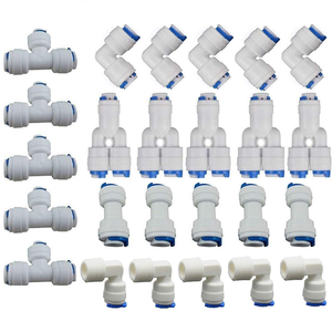 ข้อต่อท่อพลาสติกสำหรับกรองน้ำ RO ขนาด 1/4 นิ้ว 3/8 นิ้ว จากโรงงานจีน - Product Image 3