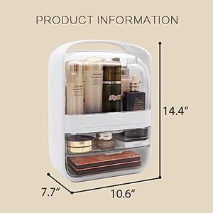 Colorful Medium Hot Selling Wholesale Classic Style <b>Makeup</b> Organizer Fabric Design 3-6L Capacity Cube Shape Folding Storage <b>Box</b> - Product Image 2