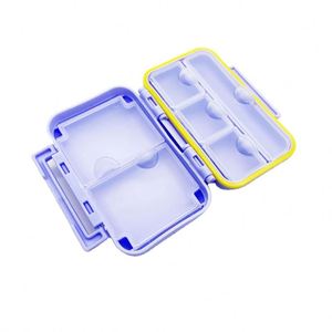 High Quality Portable Blank Compartment <b>Plastic</b> <b>Pocket</b> 6 Cases Pill Box for Promotion - Product Image 3