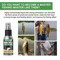Attractant universel premium pour poissons, spray de diméthyl bêta-propionate pour l'amélioration de l'appât de pêche en eau douce et en eau salée