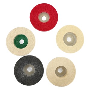 แผ่นขัดใยไนลอนสำหรับเครื่องเจียรแบบแผ่น ใช้ขัดโลหะและสแตนเลส - Product Image 1