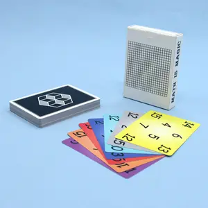 Flashcards personnalisés épais Cartes flash stratifiées personnalisées pour les enfants