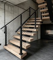 Rampe en acier à succès avec panneaux de verre cannelés et joint d'étanchéité résistant aux intempéries pour balcon de bâtiment d'appartements