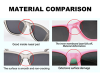 Lunettes de soleil tendance en gros, lunettes de soleil à la mode, OEM Ce Cat3 Uv400, lunettes de soleil polarisées pour hommes et femmes, 24 ans