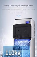 Système de fabrication de glace à air refroidi à haute efficacité et facile à utiliser, machine à glaçons automatique à économie d'eau pour la production de glace