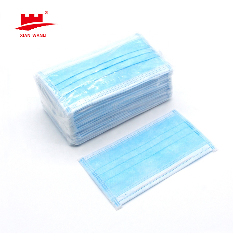 Blue Medical Mask Ear Loop Type