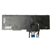 GR Keyboard Laptop Tata Letak Jerman untuk DELL Latitude 5550 E5550 E5570 Papan Ketik 5580 dengan Lampu Latar dengan Penunjuk
