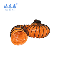 Bâche populaire type y conduit flexible tunnel télescopique PVC tuyau flexible pour ventilateurs récupérateurs de chaleur