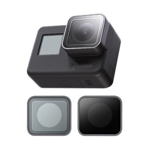 Cache-objectif UV CPL de remplacement, couvercle latéral, protection anti-poussière pour port USB, accessoire de caméra d'action pour <span class=keywords><strong>GoPro</strong></span> <span class=keywords><strong>Hero</strong></span> <span class=keywords><strong>7</strong></span>/6/5 Noir Blanc - Product Image 6