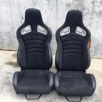 Sièges sport racing style fibre de carbone pour BMW E92 M3, design 2025, sièges baquet à ajustement direct avec glissières réglables
