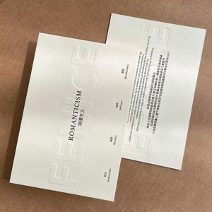 Tarjetas de Visita de Lujo Personalizadas con Relieve, Impresión de Tarjetas de Felicitación para Bodas, Logotipo Personalizado, Tarjetas de Agradecimiento - Product Image 1