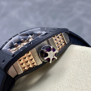 <span class=keywords><strong>Orologio</strong></span> Meccanico di Lusso con Tourbillon a Vista 066, Movimento Scheletrato, Cassa in Fibra di Carbonio, <span class=keywords><strong>Orologio</strong></span> <span class=keywords><strong>da</strong></span> <span class=keywords><strong>Collezione</strong></span> <span class=keywords><strong>da</strong></span> Uomo - Product Image 4