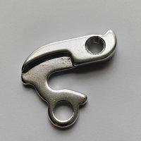 Pièces en alliage d'aluminium, support de dérailleur arrière argenté pour cadre de vélo
