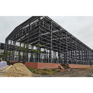 Tuyệt vời sức đề kháng gió hiệu suất cường độ cao thép cổng thông tin khung xây dựng kho hội thảo - Product Image 6