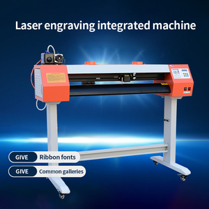 LY1390 LY1520 CO2 Lasergraveer- en snijplotter 50W 80W Reclame Sticker 1360mm Voeding 1220mm Graveerbreedte - Product Image 1