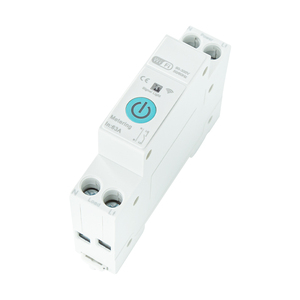 Kinee thông minh MCB chuyển đổi nhà 63A Wifi ngắt mạch không dây điều khiển từ xa mini 2P RCBO 25A 10kA Din Rail PA66 Đồng 10kA li - Product Image 2