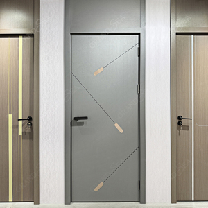 Nhà hiện đại không thấm nước phòng khách grey óc chó rắn gỗ sồi nội bộ cửa phòng ngủ <span class=keywords><strong>HDF</strong></span> nội thất - Product Image 4