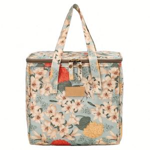 Sac à déjeuner portable personnalisé pour femmes, sac isotherme pour pique-nique, sac de plage - Product Image 3