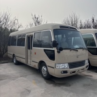 Toyota Coaster 2019, minibus scolaire d'occasion, caravane, LHD, diesel, 30 places, en bon état