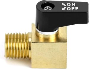 <strong>HI</strong>-<strong>TEK</strong> WD7489 Mini Brass Ball Valve 1/4 In. NPT Male X NPT Female Manual Water Shutoff Air Compressor Oil Base ODM Supported 650 - Product Image 2