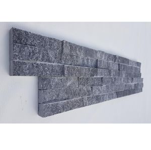 Mosaïque de marbre gris naturel de style moderne, revêtement mural intérieur, carrelage en pierre avec finition polie pour les applications hôtelières en vente - Product Image 1