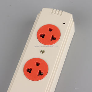 Construction Hardware Store Electric <strong>Wire</strong> Accessory 25A 250V <strong>Ivory</strong> + Orange Thailand Removable Plug Socket - Product Image 2