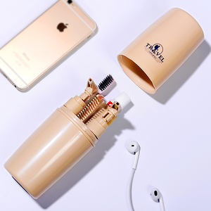 فرشاة أسنان ETRAVEL ومعجون أسنان ومحمولة ، كوب أدوات الزينة للسفر والعمل والسفر ، أدوات الزينة - Product Image 6