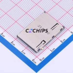 SIM-134-ACP7 SIM Card <b>Connector</b> SMD <b>Connector</b> Self-Return Type <b>Mini</b> SIM Card Card Holder With Card Detection - Product Image 1