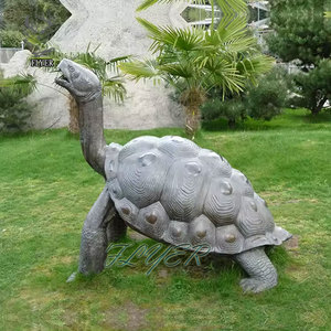 Escultura de tortuga marina de bronce grande de <span class=keywords><strong>metal</strong></span> público al aire libre para parque temático - Product Image 5