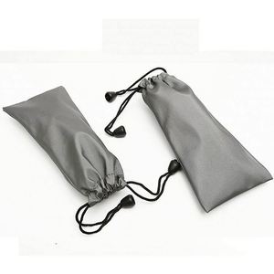 Sun Glasses Pouch <b>Soft</b> Black Eye Bag - Product Image 4