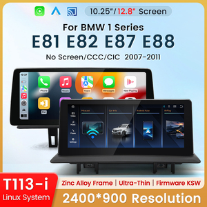 HFmidia 2026 New Linux <b>System</b> 10.25 12.8inch Thin Screen For BMW 1Series E81 E82 E87 E88 Wireless CarPlay Auto Car Video Players - Product Image 2