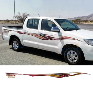 Usine pas cher <span class=keywords><strong>prix</strong></span> autocollant de carrosserie pour Toyota Hilux autocollant de <span class=keywords><strong>porte</strong></span> de <span class=keywords><strong>voiture</strong></span> rayures - Product Image 1