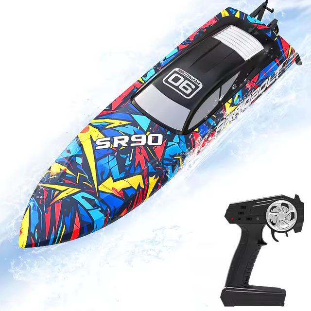 2.4G Brushless Motor High Speed Rc Boat 70 Kilometers/hour Waterproof Remote Control Speedboat Radio Control Electric Toy Boat
