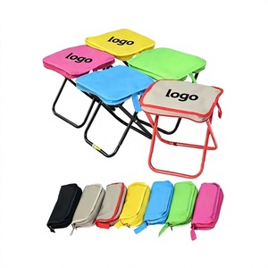 Silla Plegable Portátil Ligera para Viajes y Campamento con Bolsa Resistente con Cierre, Silla de Playa Moderna y Compacta de Oxford para Exteriores - Product Image 1