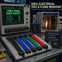Câble de connexion personnalisé OEM pour carte de commande d'appareils électroménagers, faisceau de câblage multi-prises fil-carte pour équipement électrique UL1007