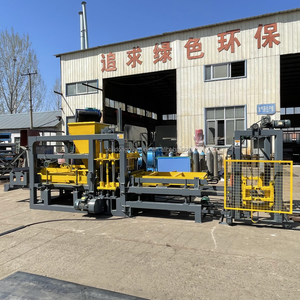 Máquina Automática para Fabricar Bloques de Hormigón Huecos de Cemento, Pavimentadora Hidráulica de Presión de Alta Calidad KAIDONG QT4-15C - Product Image 4