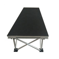 Plateforme de scène pliable à haute capacité de charge, en aluminium, portable, pour événements de danse en extérieur/intérieur, à vendre