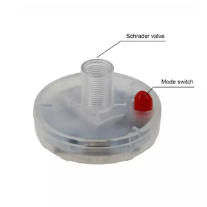 Valve de voiture c aps LED solaire lumière étanche hub réglable coloré clignotant décoration de pneu durable moto universelle - Product Image 4